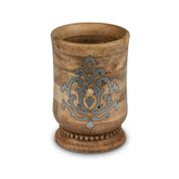 GG Collection Wood And Metal Utensil Holder - 20% OFF
